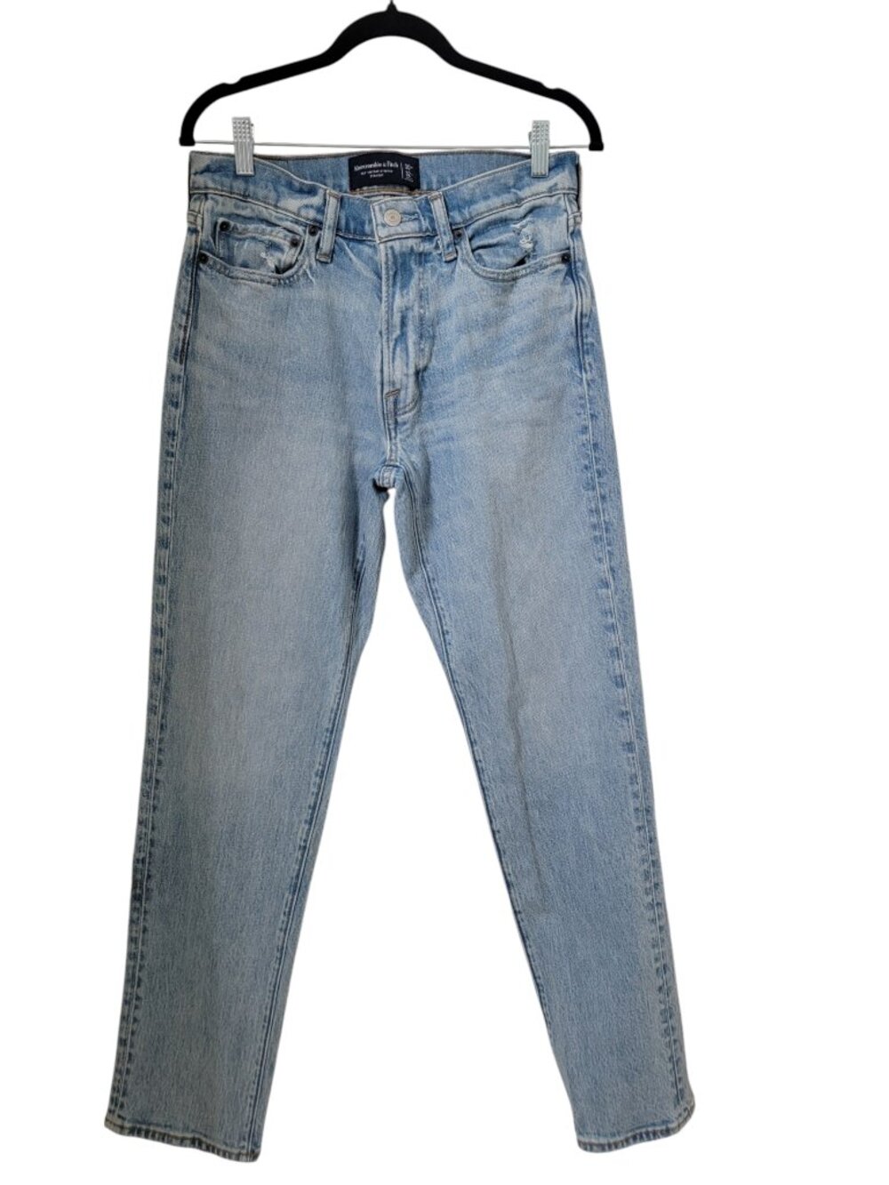 Abercrombie & Fitch Size 30x32 Vintage Stretch Medium-Light Wash Straight Leg